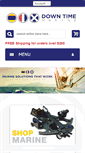 Mobile Screenshot of downtimemarine.com